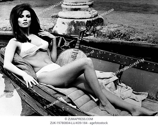 Aug. 4, 1978 - London, England, U.K. - RAQUEL WELCH born Jo Raquel Tejada, on September 5, 1940, is an American actress of Spanish-Bolivian and Anglo-Irish...