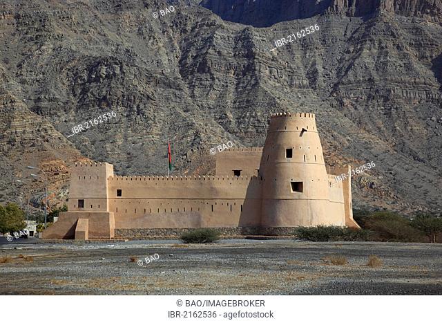 Al Qala Fort, Bukha, in the Omani enclave of Musandam, Oman, Arabian Peninsula, Middle East, Asia