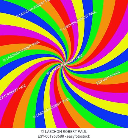 rainbow swirl pattern