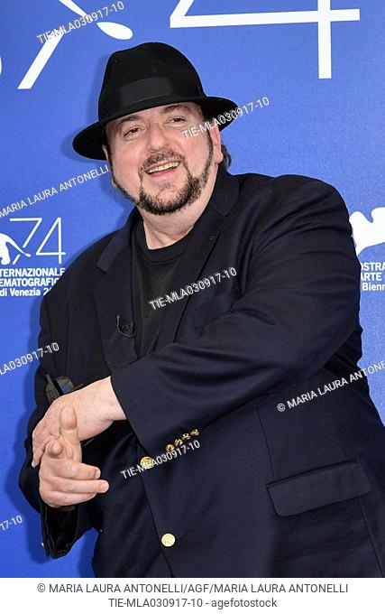 Director James Toback during the photocall of the film The private life of a modern woman. 74th Venice Film Festival. Venice. Italy 03/09/2017