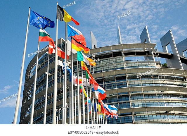 France, the European Parliament of Strasbourg
