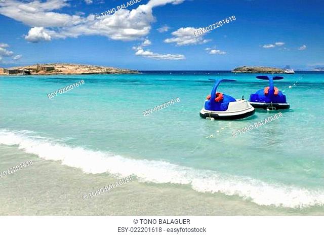 Illetes Formentera beach turquoise mediterranean