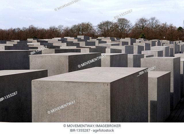 Holocaust Memorial for the murdered Jews of Europe, Field of Stelae, Berlin, Germany, Europe