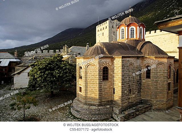 Holy Monastery of Great Lavra, Megiste Lavra, dedicated to Saint Athanasios Athonite, Koukouzelissa - chapel of Candlemas of the Holy Virgin Theotokos