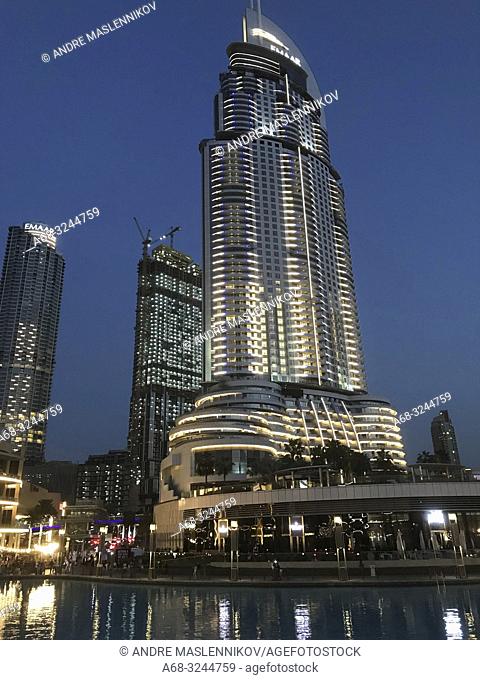 The Address Downtown Dubai is open again after the fire 2015