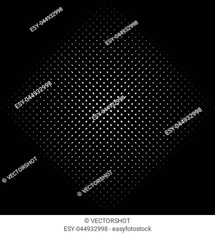 Abstract linear black and white texture. Mesh, array of lines geometric pattern