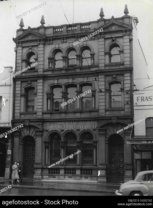 NSW - Sydney - Darlinghurst. February 23, 1955