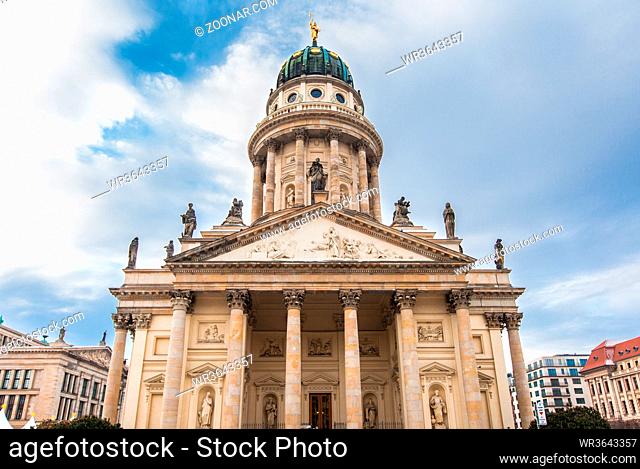 French Cathedral at the Gendarmenmarkt in Berlin