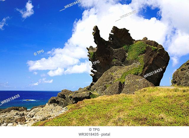 Orchid Island, dragon head rock