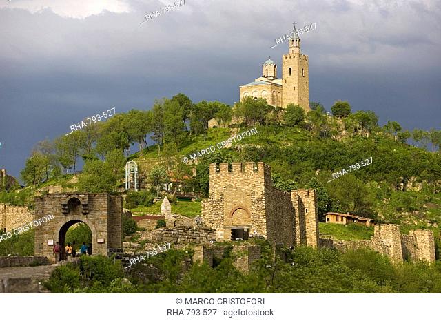 Tsarevets fortress, Veliko Tarnovo, Bulgaria, Europe