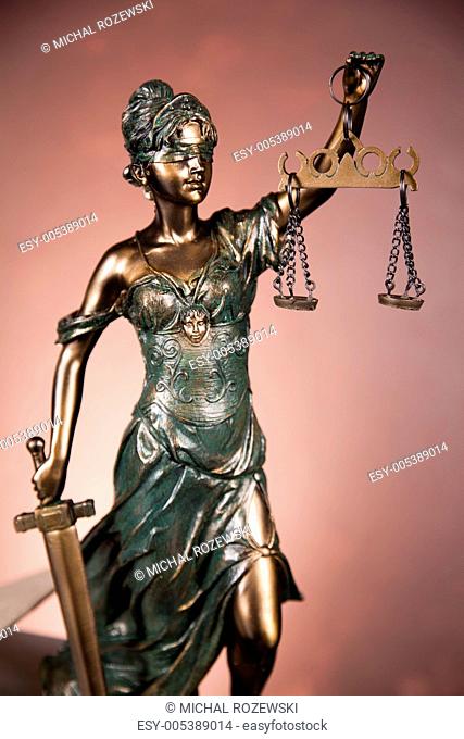 Temida, law justice