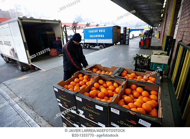 Mercabilbao fruits and vegetables wholesale market, Basauri, Bilbao, Bizkaia, Euskadi, Spain