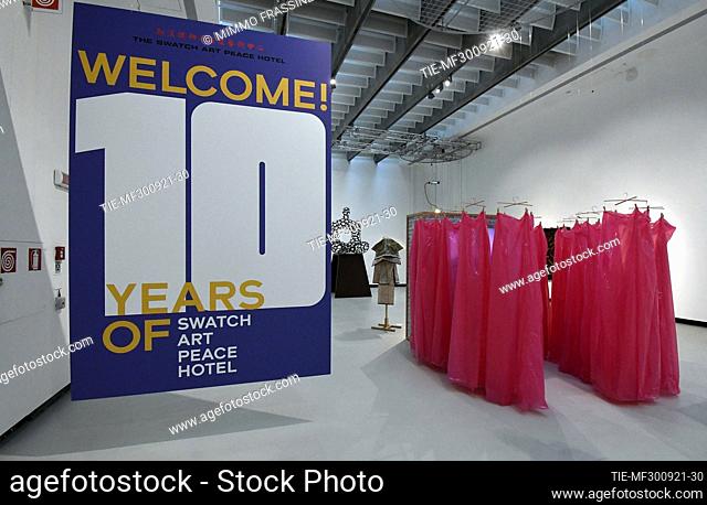 The '10 Years of Swatch Art Peace Hotel 'exhibition. (Artist residencies promoted by Swatch in Shanghai) , Rome, ITALY-30-09-2021