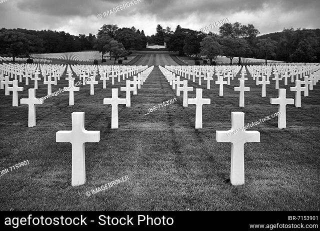 US American Military Cemetery, Cimetière militaire américain de Saint-Avold, English Lorraine American Cemetery and Memorial, Saint-Avold, Moselle, France