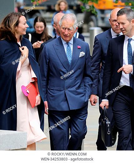 Prince Charles attends a reception celebrating the British Fashion Council's Positive Fashion initiative Featuring: Prince Charles Where: London