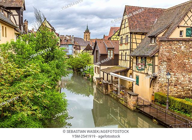Petite Venice, Colmar, Haut-Rhin, Alsace, France, Europe
