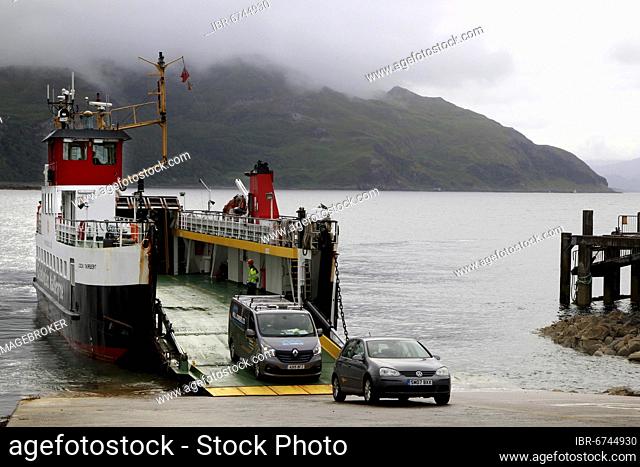 Ferry, Caledonian MacBrayne, Hebridean Ferry, Ferry Kilchoan, Tobermory (Isle of Mull), Car Ferry, Kilchoan, Ardnamurchan Peninsula, Lochaber, West Coast