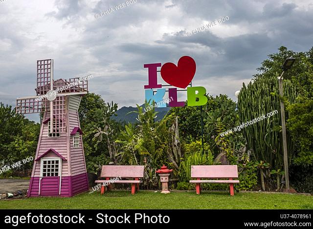 KLB Garden Mini Zoo, Tebedu, Sarawak, East Malaysia, Borneo. The zoo consists of over 150 mammals, reptiles, and birds. It's home to some of the region's most...