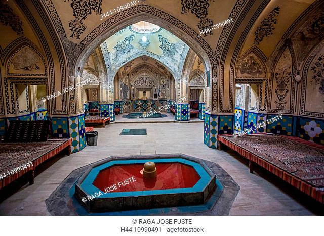 Iran, Kashan City, Hammam Sultan Mir Ahmad, (bath house)