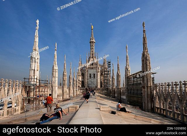 MailŠnder Dom, Duomo, Mailand, Milano, Lombardei, Italien | Duomo, Cathedral, Milan, Lombardy, Italy