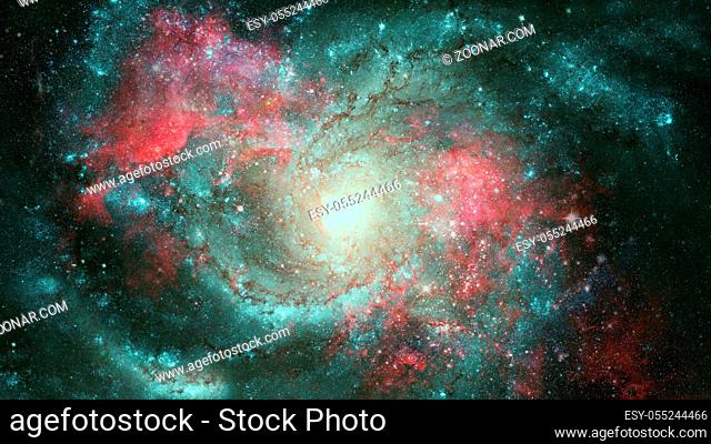 Galaxy in space, beauty of universe, black hole. Elements of this image furnished by NASA