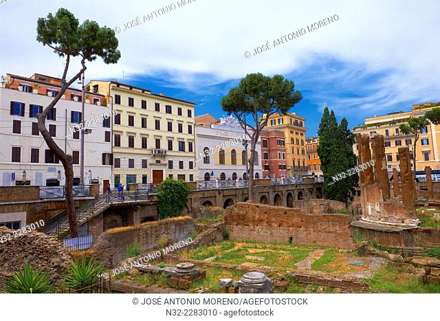 Area Sacra, Largo di Torre, Argentina square, Rome, Lazio, Italy, Europe