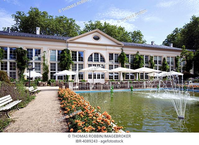 Madeira house in Bad Homburg park, orangery and foyer, Bad Homburg, Main-Taunus-Kreis, Hesse, Germany