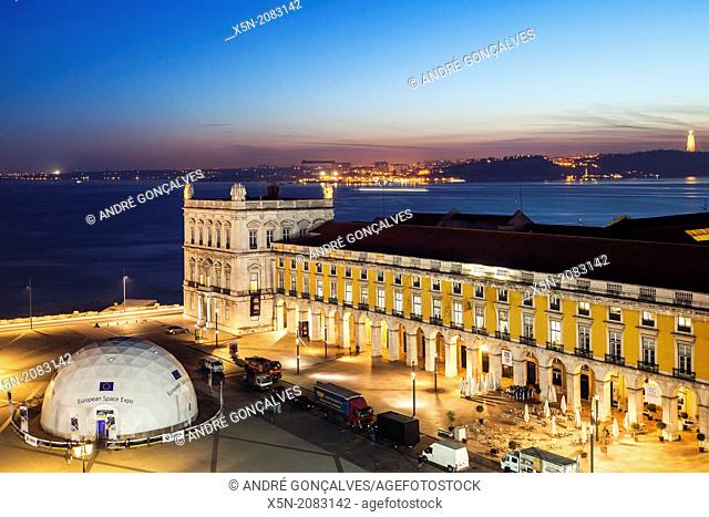 Praca do Comercio, Lisbon, Portugal, Europe
