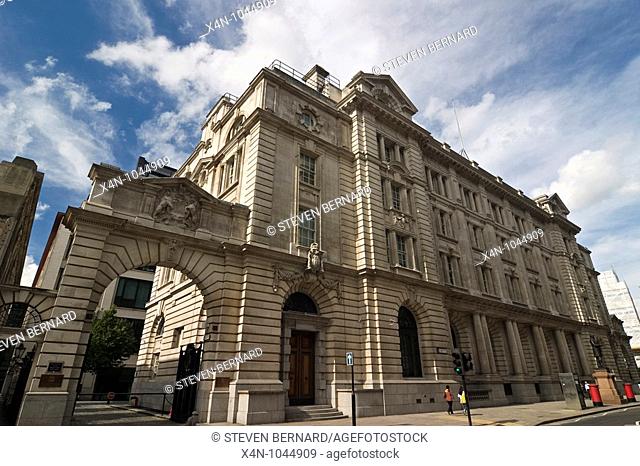 Merrill Lynch Financial Centre on King Edward Street, London, UK