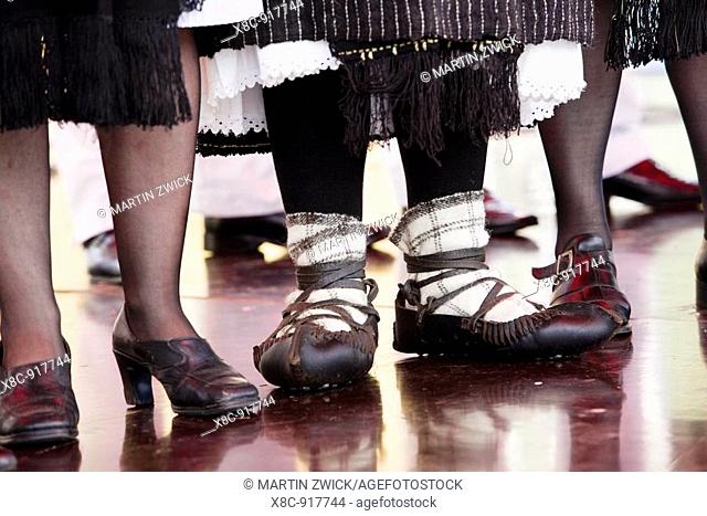 romanian folk music musician performing on folk music contest, traditional dancing shoes  Targul de Fete de pe Muntele Gaina translated: Maidens Fair on the...