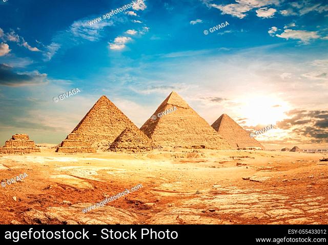 pyramids, wonder of the world, giza necropolis
