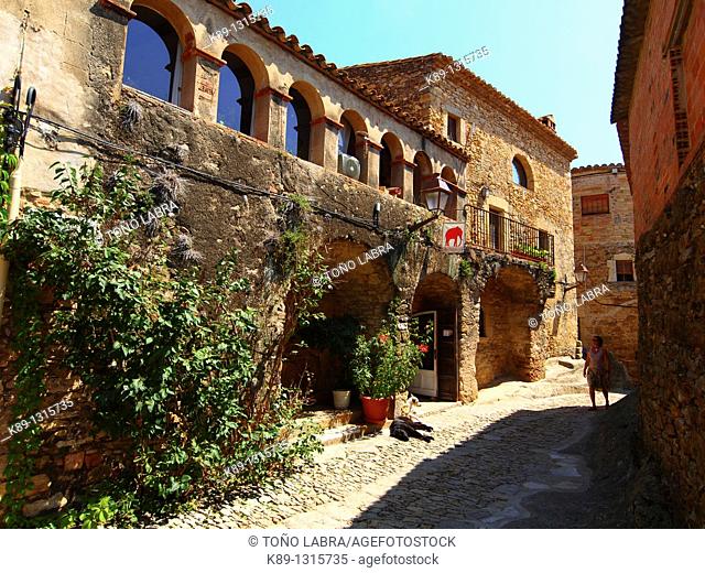 Peratallada  Medieval town  Girona  Catalunya  Spain