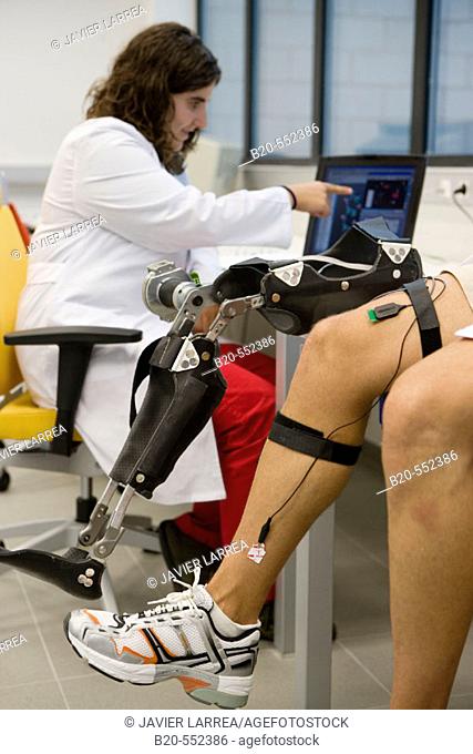 Biomechanics: researchers developing exoskeleton intended for people suffering from muscular weakness in the lower limbs