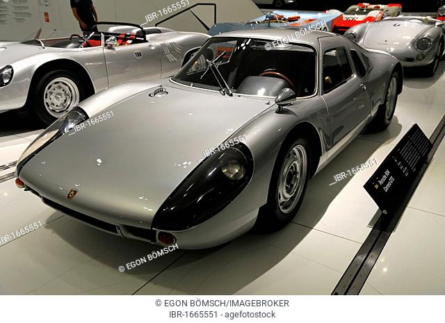Porsche 904 Carrera GTS, built in 1964, Porsche Museum, Stuttgart, Baden-Wuerttemberg, Germany, Europe
