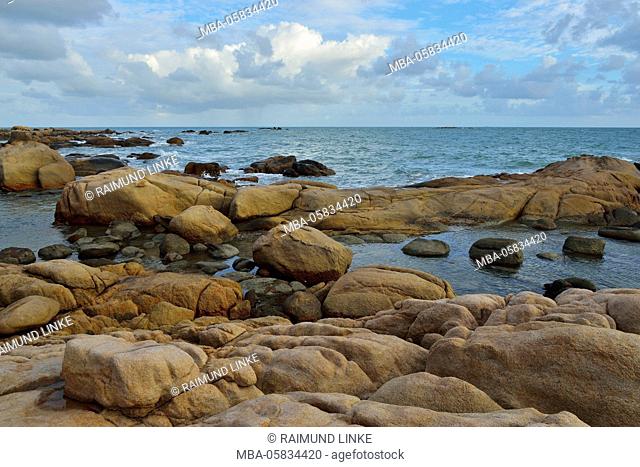 Granite Coast in the Morning, Horseshoe Bay, Bowen, Queensland, Australia