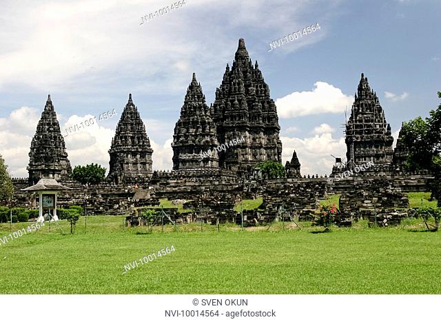 Hindu temple complex Prambanan, Java island, Indonesia