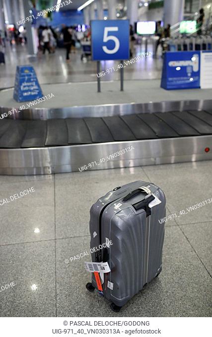 Tan Son Nhat International Airport. Lost luggage. Ho Chi Minh City. Vietnam