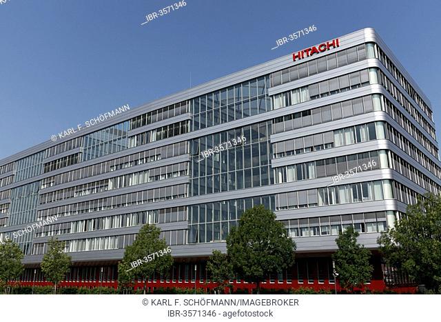 Headquarters of Hitachi Power Europe, Innenhafen, Duisburg, Ruhr district, North Rhine-Westphalia, Germany
