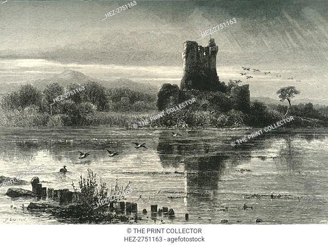 'Ross Castle, Killarney', c1870