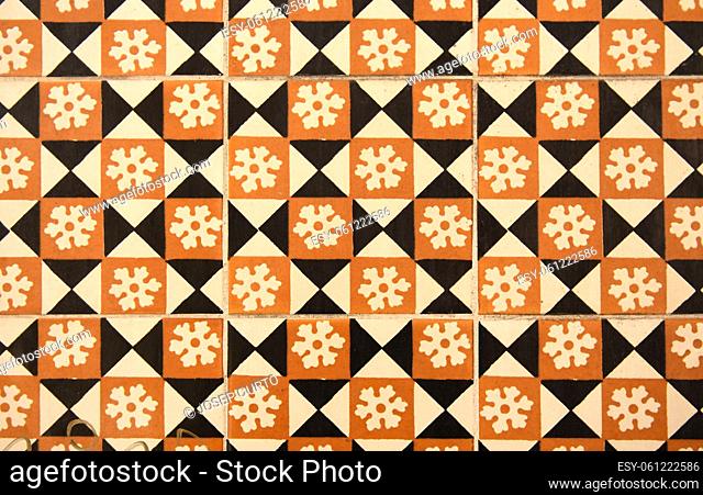 old tiles in Portugal, photography takes in buildings of Portugal