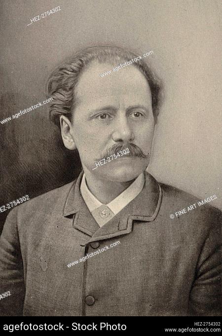 Portrait of the composer Jules Massenet (1842-1912), 1890. Creator: Nadar, Gaspard-FÚlix (1820-1910)