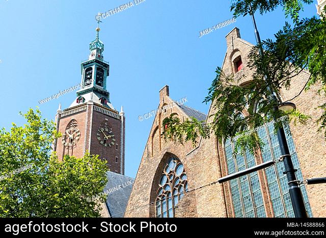 Netherlands, The Hague, Grote Kerk, city church, brick gothic