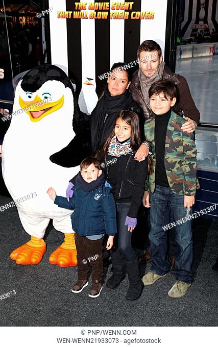 New York premiere of 'Penguins of Madagascar' at Winter Village at Bryant Park Ice Rink - Arrivals Featuring: Alex Lundqvist
