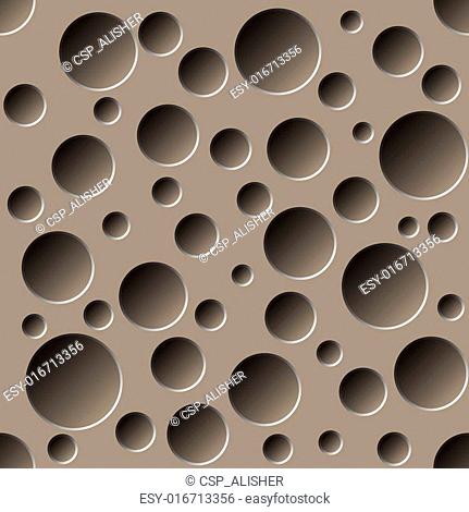 perforated seamless pattern