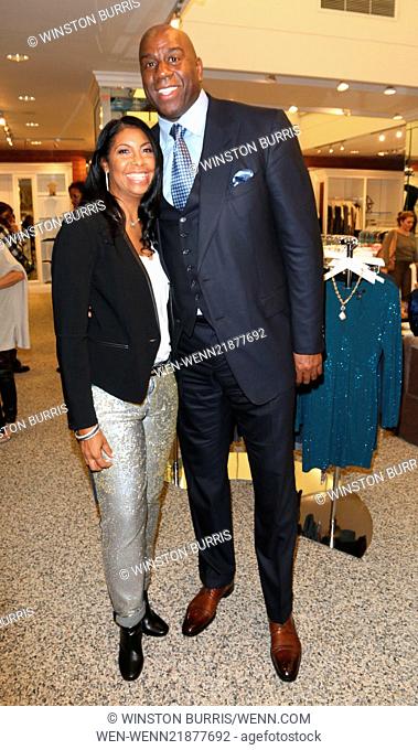 Cookie Johnson Trunk Show at Kyle By Alene Too in Beverly Hills Featuring: Cookie Johnson, Magic Johnson Where: Los Angeles, California