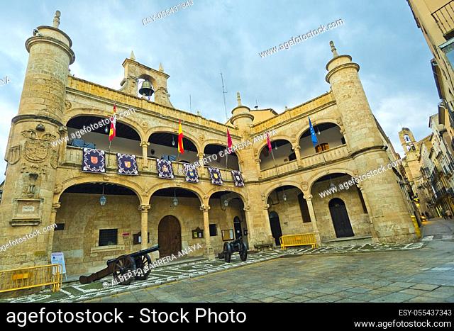 City Hall, 16th century, Renaissance Style, Main Square, Ciudad Rodrigo, Medieval Town, Spanish Property of Cultural Interest, Historic Artistic Grouping