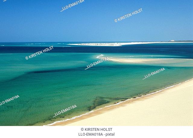 Beach Scene  Bazaruto Island, Mozambique, Southern Africa