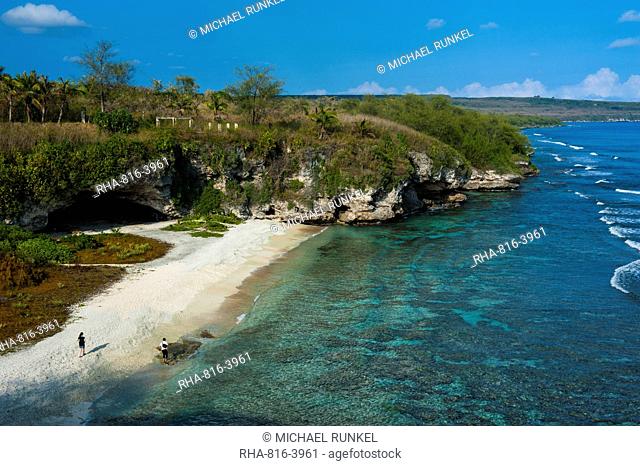 Ladder Beach, Saipan, Northern Marianas, Central Pacific, Pacific