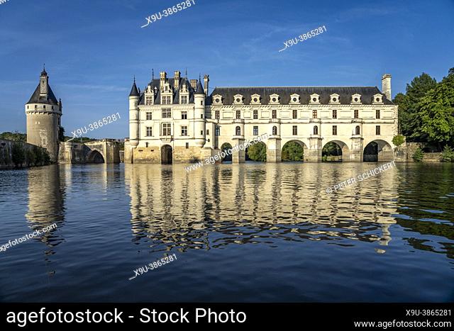 Schloss Chenonceau im Loiretal, Chenonceaux, Frankreich | The Chateau de Chenonceau, Chenonceaux, Loire Valley, France