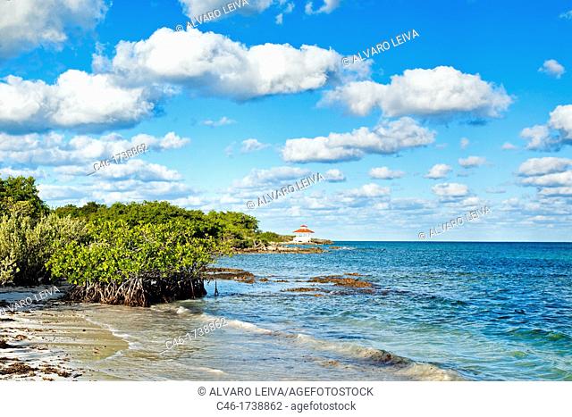 Beach, Hotel Occidental Royal Hideaway Ensenachos, Cayo Ensenachos, near Cayo Santa Maria, Cayerias del Norte, Cuba